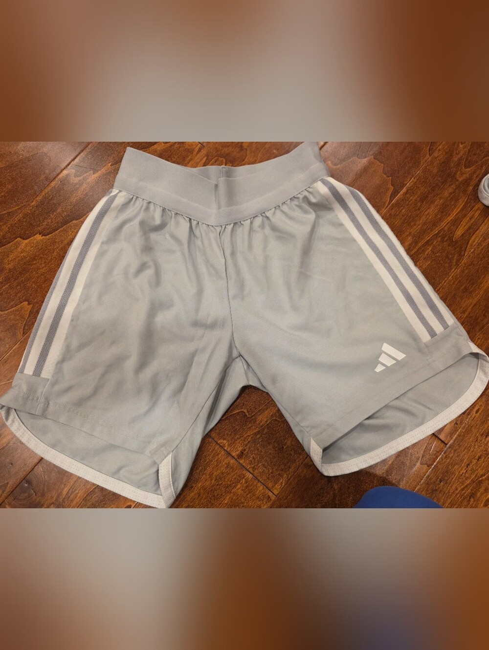 adidas Tiro 23 Competition MD Short Light Grey Youth Medium EUC